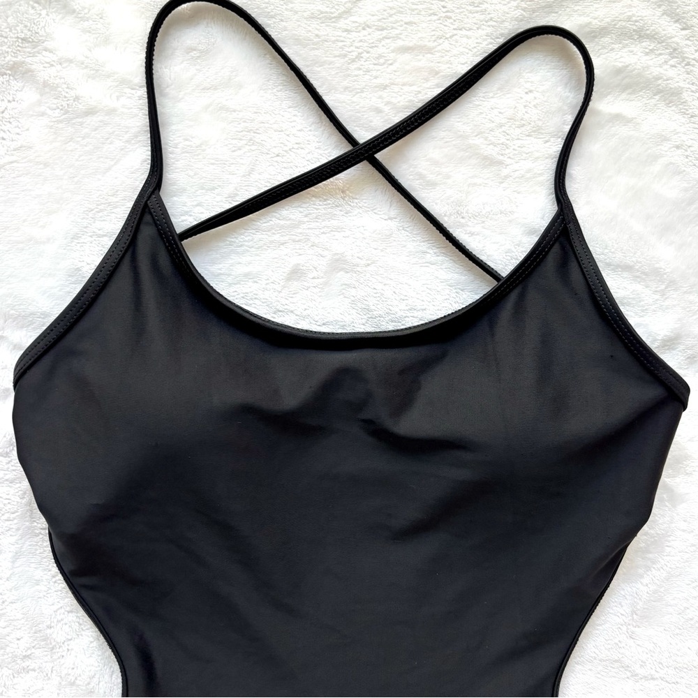 BODY GLOVE Smoothies Cadence Black One Piece Swimsuit--NWT--S - Picture 5 of 14